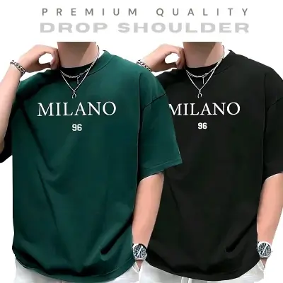 Black-Green Two Set Stylish DropShoulder secondary