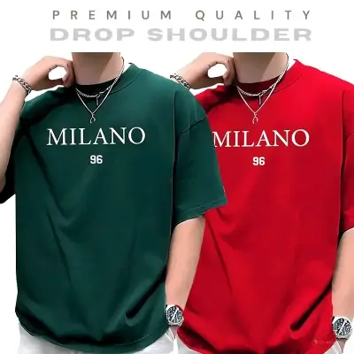 Green-Red Two Set Stylish DropShoulder