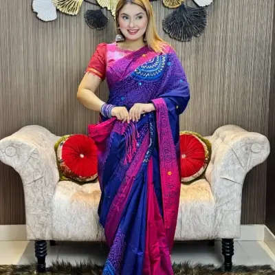 Dhupian Silk sharee