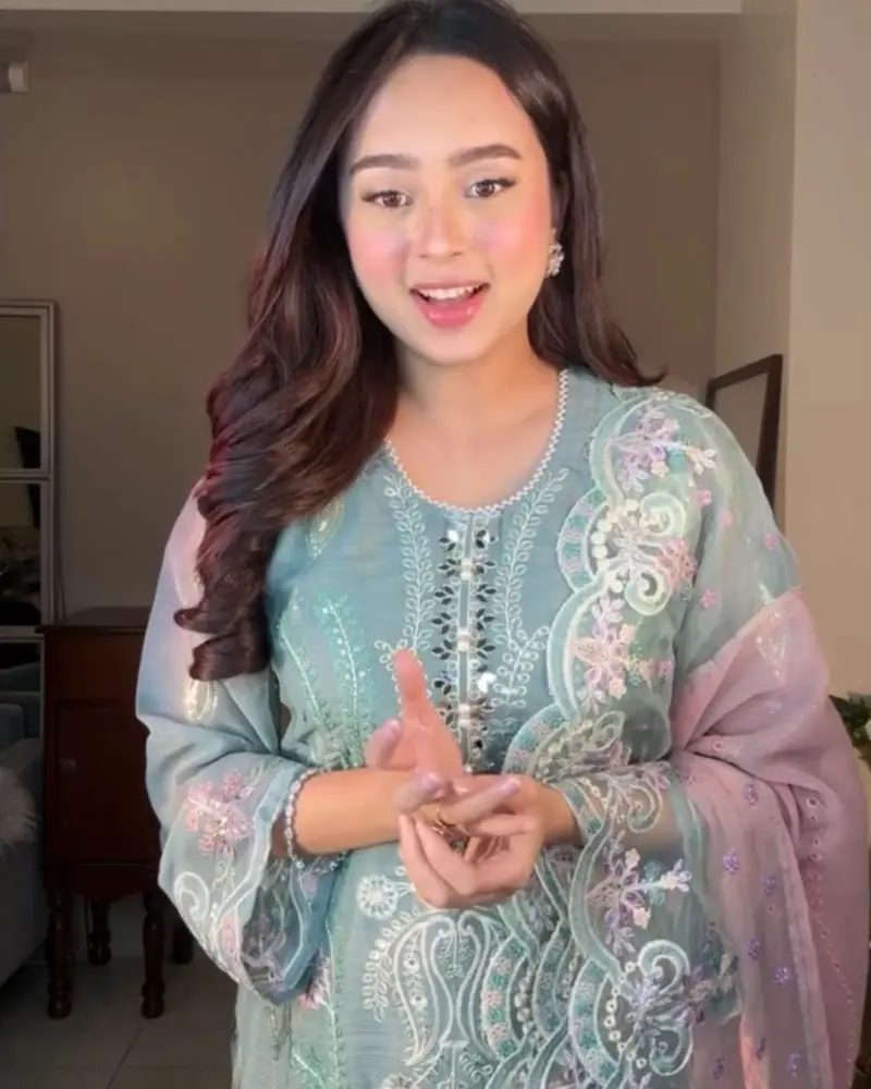 Unstitched Premium Sequence shiffon Georgette party dress (4 PCS)